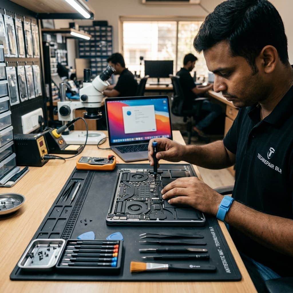 MacBook Logic Board Repair 2026: Diagnosing Dead MacBooks and Micro-Soldering in Bangalore