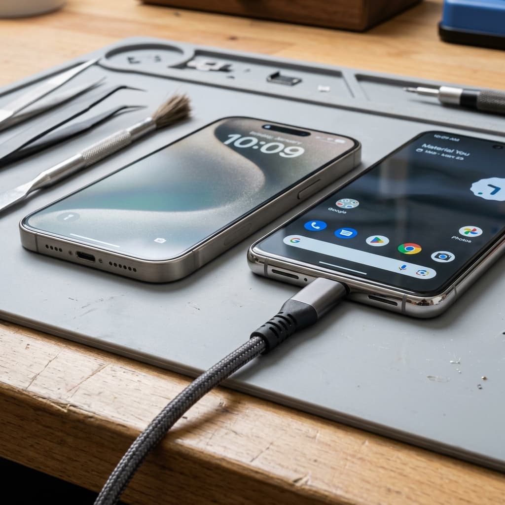 Solving USB-C Charging Port Issues: Cleaning, Diagnosis, and Repair for iPhone & Android